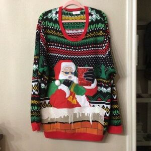 Holiday Time  Christmas sweater. Men’s size 2x